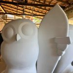 Coruja Parade: Últimos dias para inscrições no concurso de pintura de corujas gigantes em Navegantes