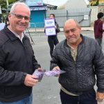 Navegantes realiza Pedágio educativo de conscientização sobre a violência contra a pessoa idosa