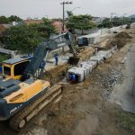 Obras de macrodrenagem reforçam medidas de combate aos efeitos do El Niño no bairro Meia Praia em Navegantes