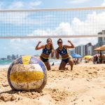 Equipe de vôlei de praia de Navegantes avança em competição nacional
