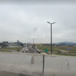 Obras de pavimentação alteram o tráfego na região da ponte sobre o rio Itajaí-Açu, na BR-101