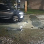 [VÍDEO] Buracos e pedras: vizinhos alertam para perigo no trânsito
